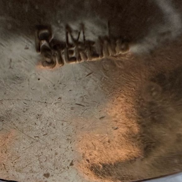 Beautiful onyx and sterling silver bracelet. - Picture 4 of 6